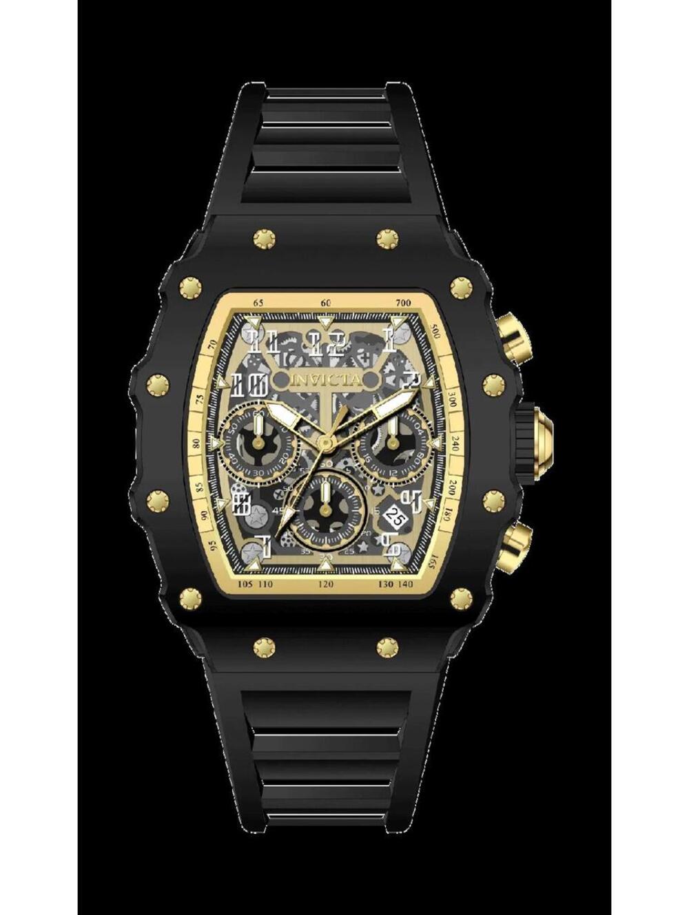 Invicta Racing Valxor Unisex Watch - 40mm, Black (69771)